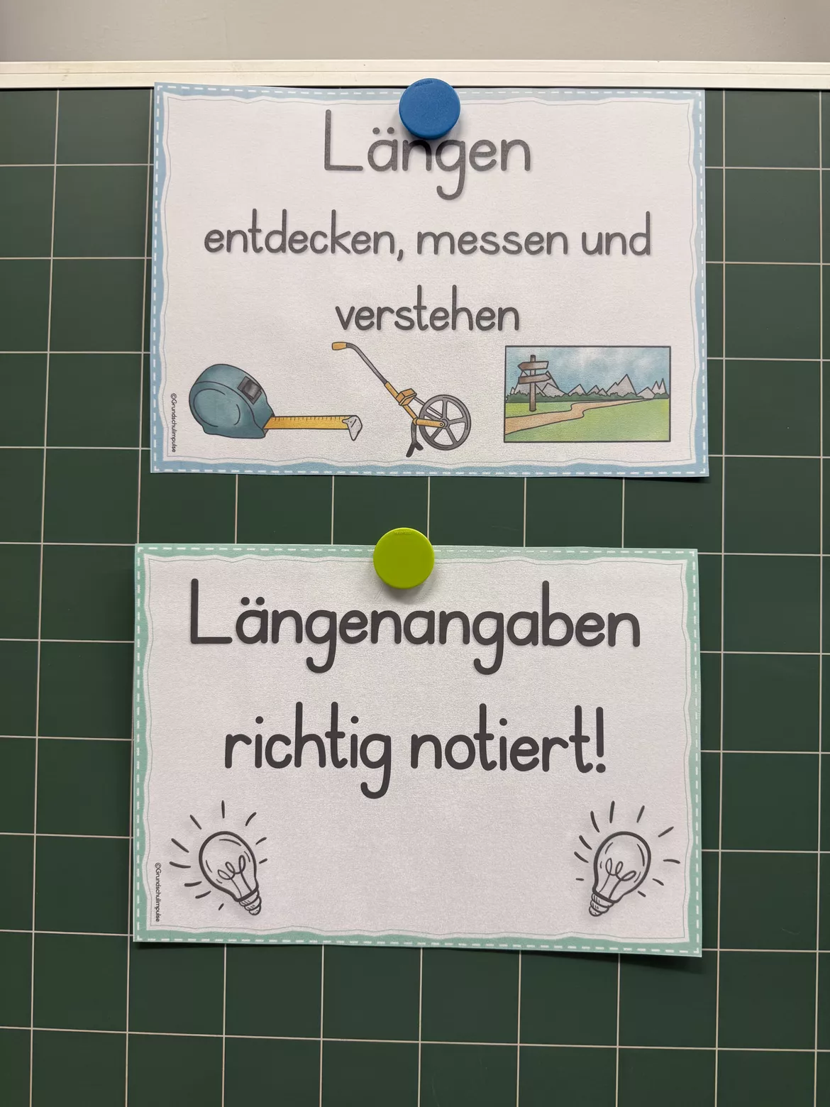 Bild in der Beschreibung des Unterrichtsmaterials Längen (Größen und Messen) - Unterrichtsreihe (Klasse 3+4) von Grundschulimpulse #9