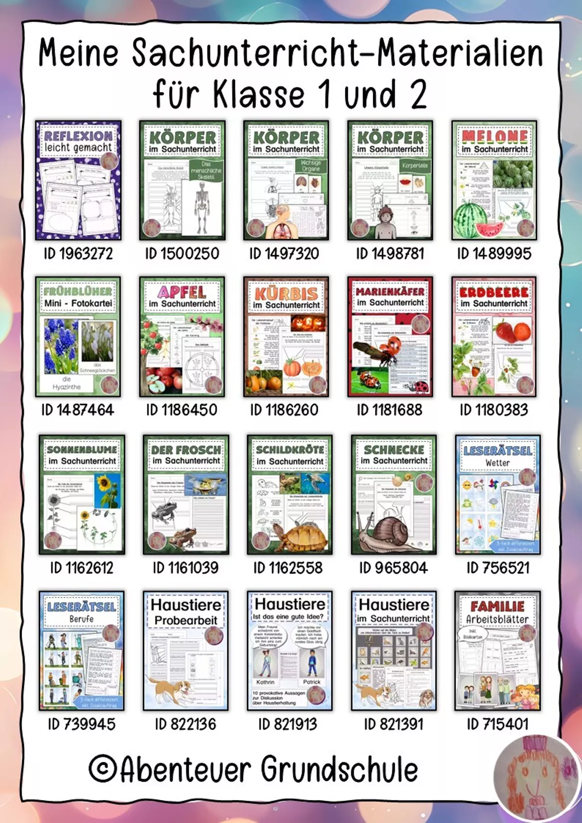 Bild in der Beschreibung des Unterrichtsmaterials Erdbeere von Abenteuer Grundschule #1