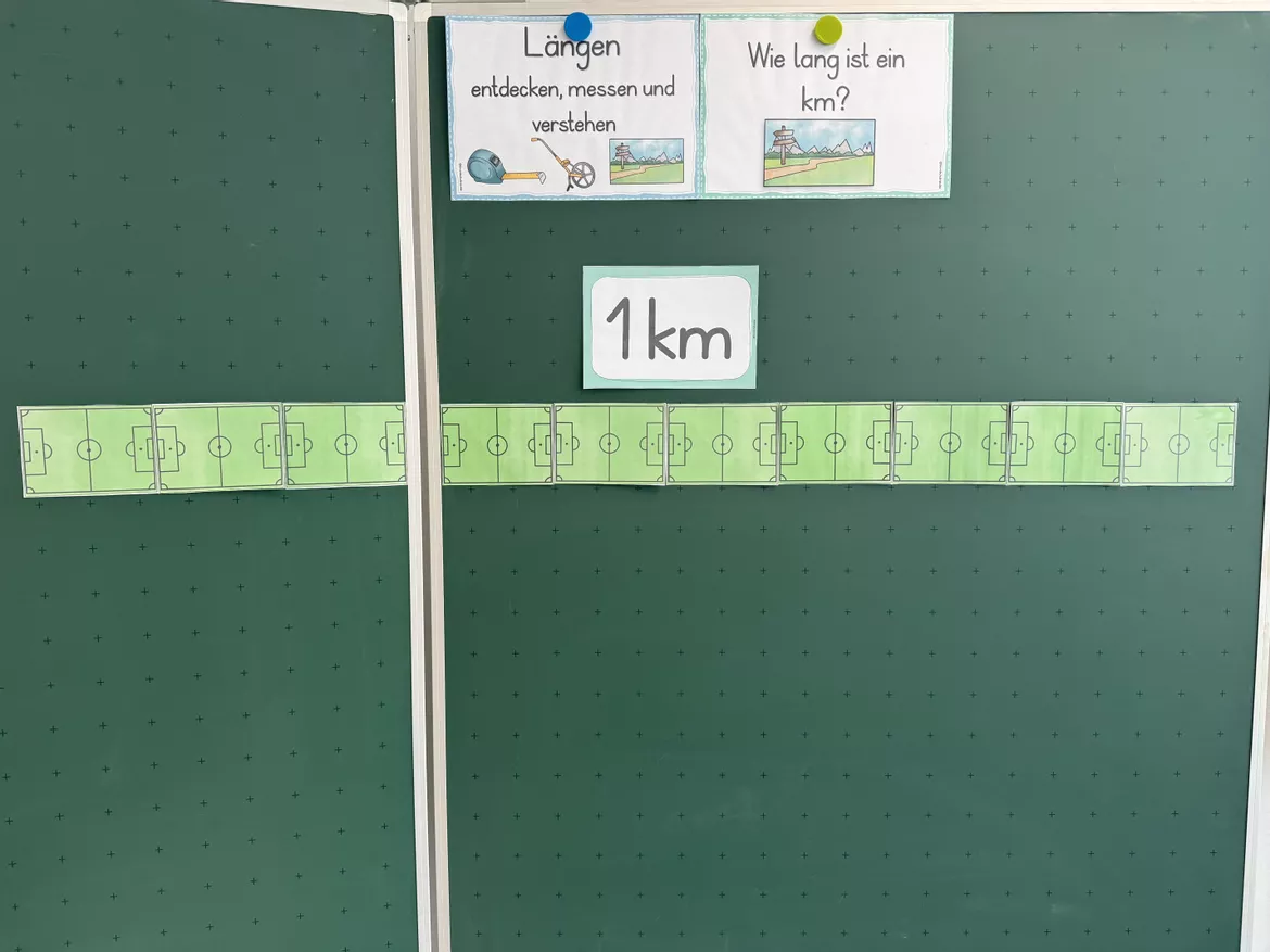 Bild in der Beschreibung des Unterrichtsmaterials Längen (Größen und Messen) - Unterrichtsreihe (Klasse 3+4) von Grundschulimpulse #7