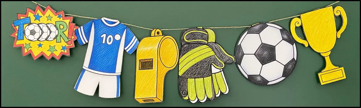 Bild in der Beschreibung des Unterrichtsmaterials Fußball Klasse 4, 5 – Fußball Weltmeisterschaft, Unterrichtsmaterial, Deutsch, Englisch, Mathe, Lernwerkstatt, Arbeitsblätter, Wortschatz, Lesen, Schreiben | Materialpaket von Unterrichtmitspass #4