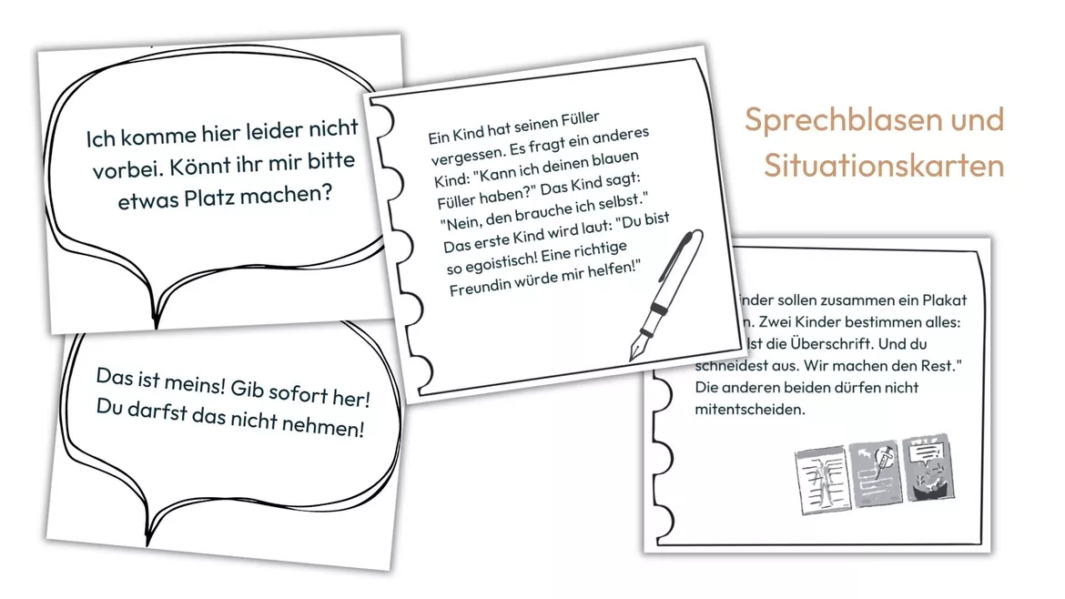 Bild in der Beschreibung des Unterrichtsmaterials Giraffen- und Wolfssprache Klasse 1-6_Materialpaket von Lehrerglück #3