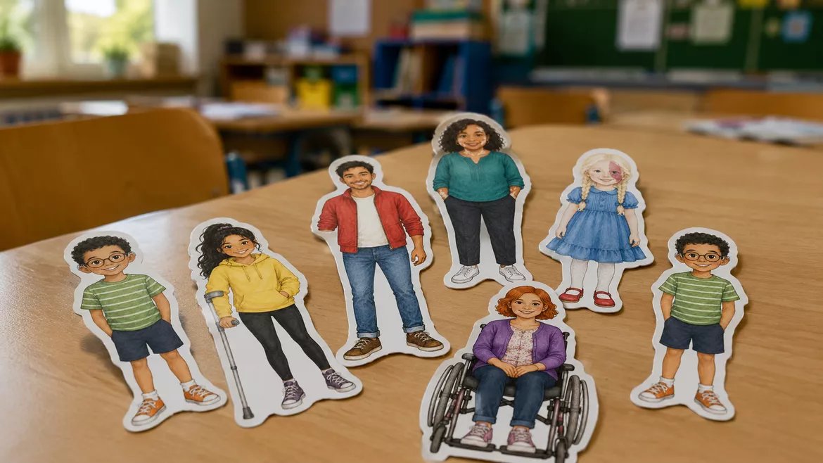Bild in der Beschreibung des Unterrichtsmaterials Materialpaket: Personenbeschreibung - Unterrichtsreihe, UB-Stunde und Material von CarosClass #1