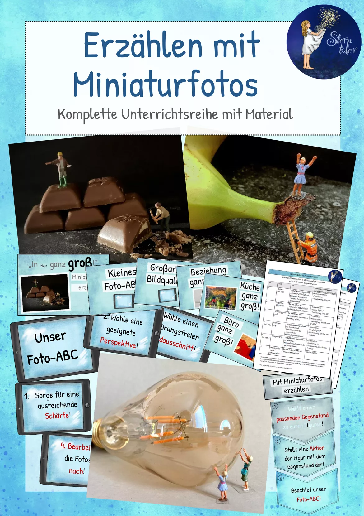 Bild in der Beschreibung des Unterrichtsmaterials Stop Motion Filme drehen - Unterrichtsreihe Kunst/ Sachunterricht von Sterntaler #3