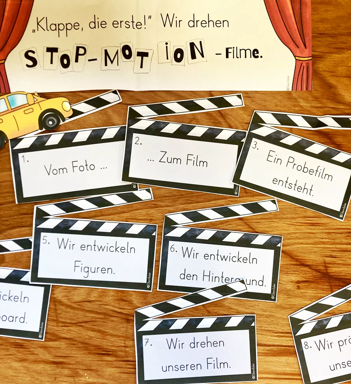 Bild in der Beschreibung des Unterrichtsmaterials Stop Motion Filme drehen - Unterrichtsreihe Kunst/ Sachunterricht von Sterntaler #1