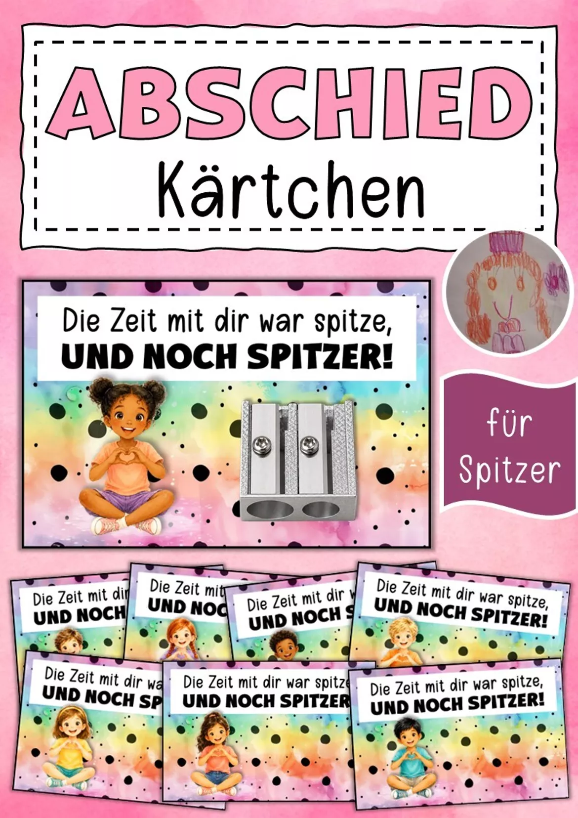 Bild in der Beschreibung des Unterrichtsmaterials Feriengrüße Sommerferien von Abenteuer Grundschule #2