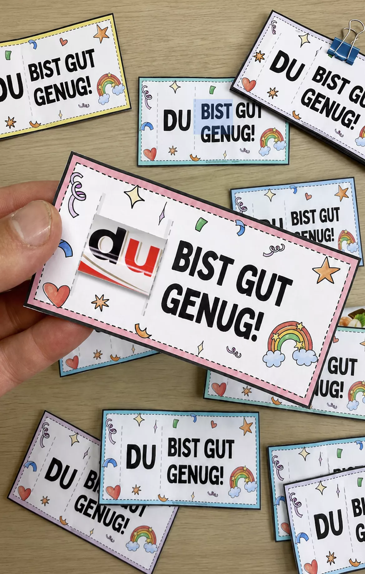 Bild in der Beschreibung des Unterrichtsmaterials Zeugnisgeschenk SET Abschied / Mutmacher Zeugnis Abschiedsgeschenk Sommerferien von Doodleteacher #2