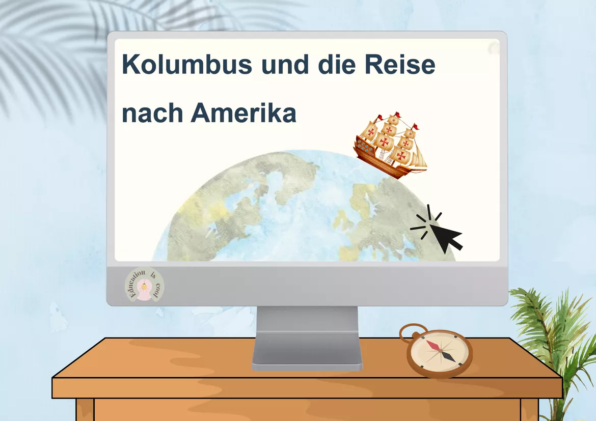 Bild in der Beschreibung des Unterrichtsmaterials Kolumbus - Reise nach Amerika Präsentation von education_is_cool #1
