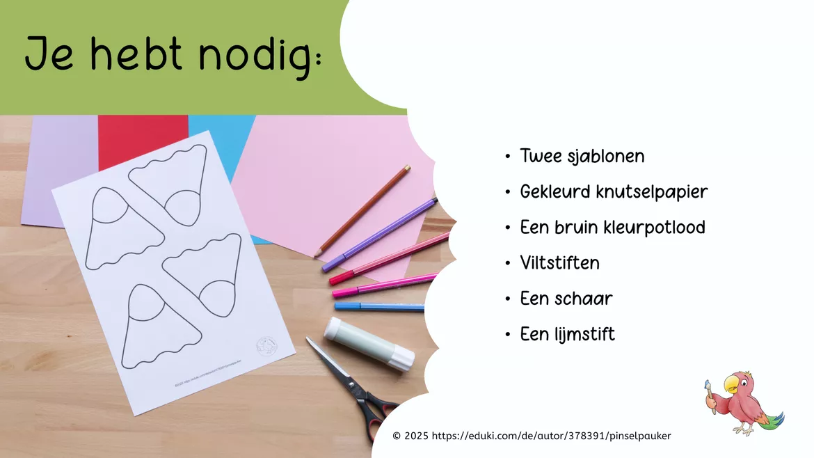 Bild in der Beschreibung des Unterrichtsmaterials Kunst op de basisschool, raamtekeningen met kleurrijke stiften von Pinselpauker #2