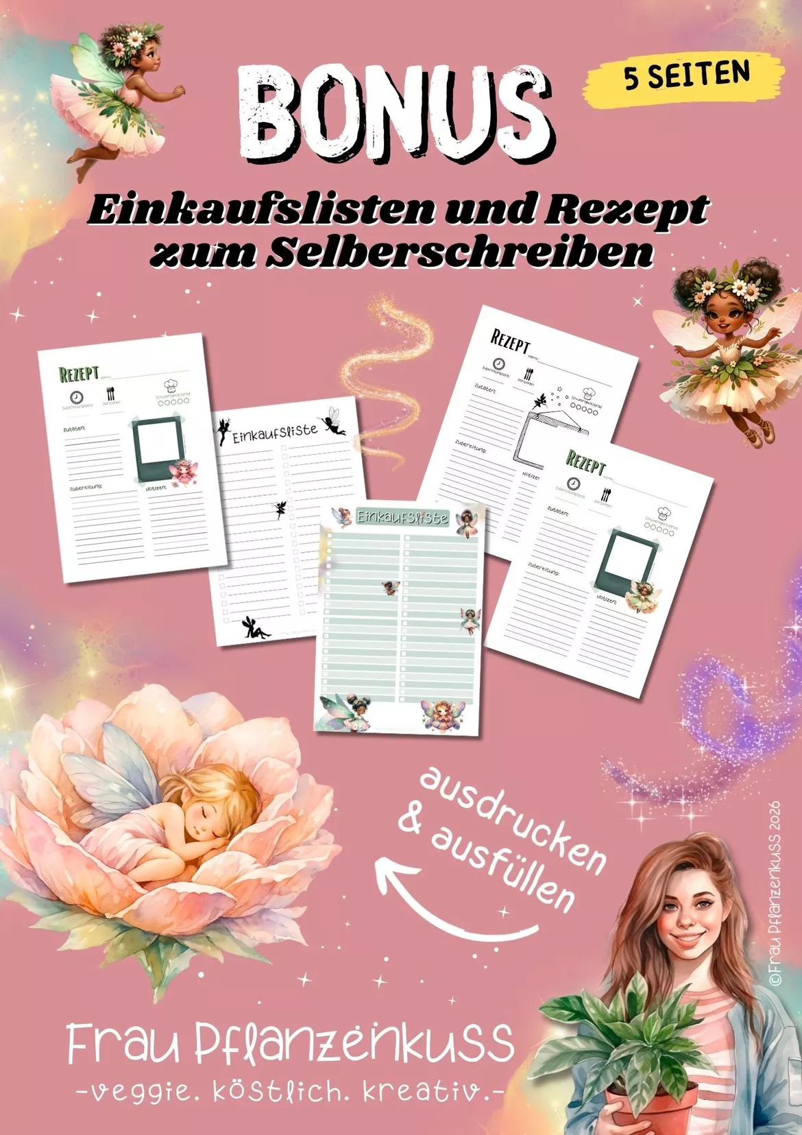Bild in der Beschreibung des Unterrichtsmaterials Elfenrezept: Elfentau in Walnusshälften | Wackelpudding aus der Elfenküche | Kreatives Rezept | Klasse 3–6 von Frau Pflanzenkuss #3
