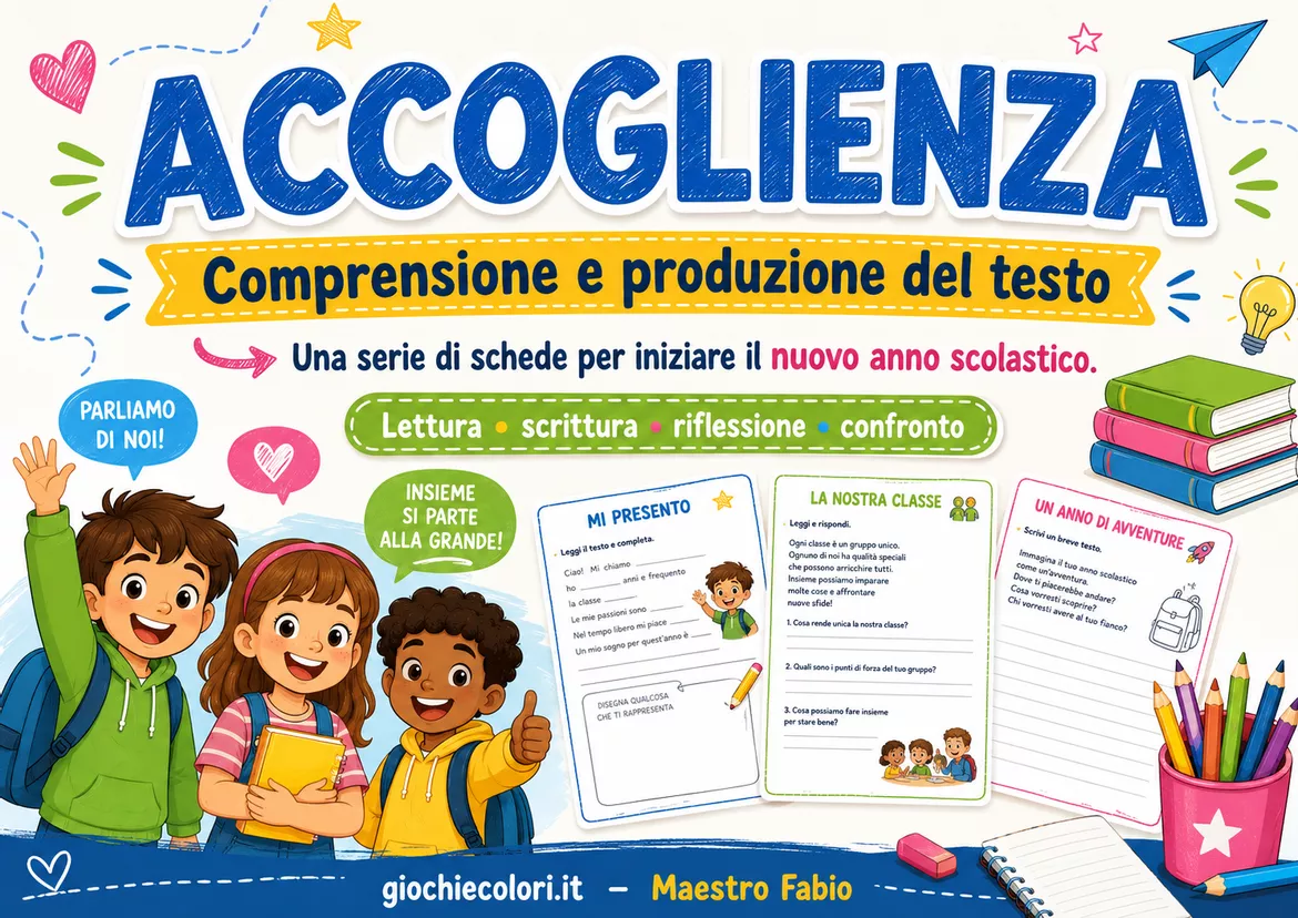 Bild in der Beschreibung des Unterrichtsmaterials Accoglienza: comprensione, produzione del testo, confronto von Maestro Fabio Giochiecolori #1