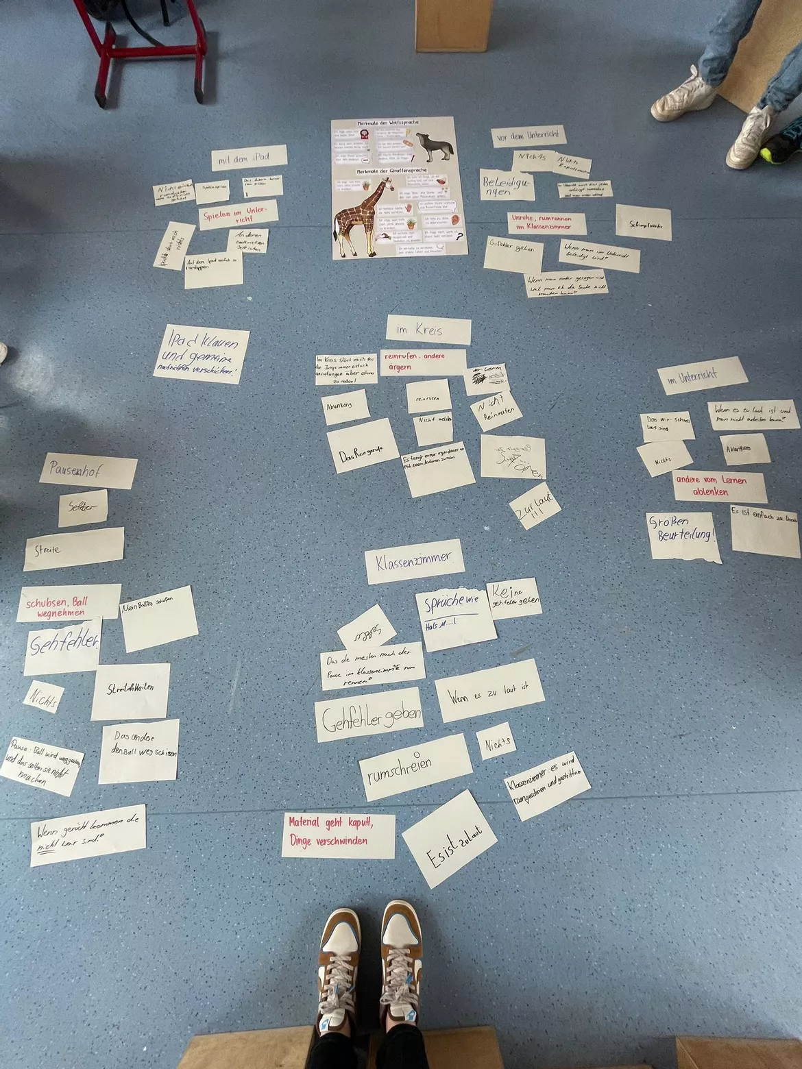 Bild in der Beschreibung des Unterrichtsmaterials Giraffensprache GfK / gewaltfreie Kommunikation XL PAKET (soziales Lernen & Konfliktlöser Konflikte) von Doodleteacher #6