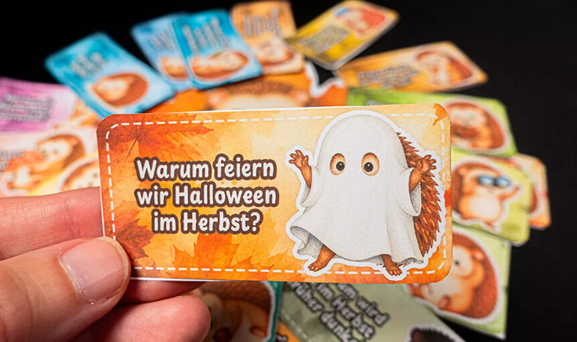 Bild in der Beschreibung des Unterrichtsmaterials Frage des Tages Herbst | 18 Warum-Fragen | Morgenkreis & Co | Grundschule | Spiel | Legekreis von Fischers Wissen #2
