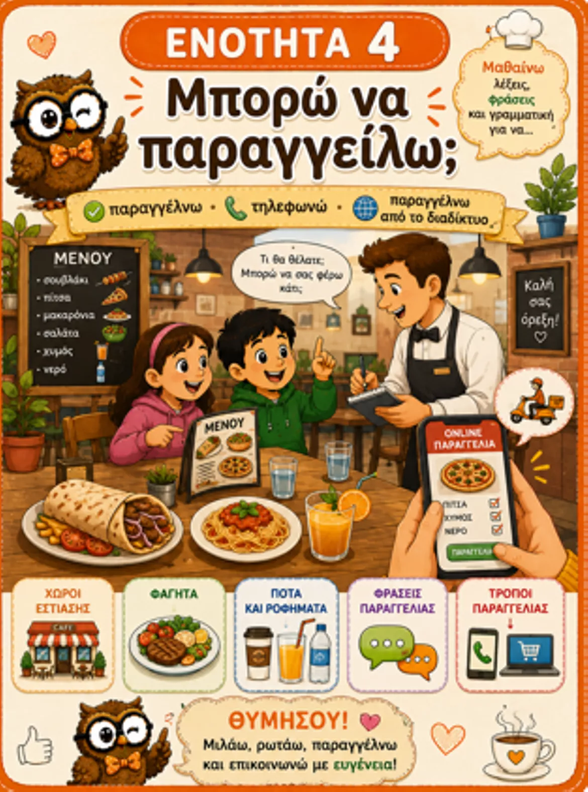 Bild in der Beschreibung des Unterrichtsmaterials Πακέτο υλικού Ελληνομάθεια Α2 von Μάθε ΜΕ ελληνικά #5