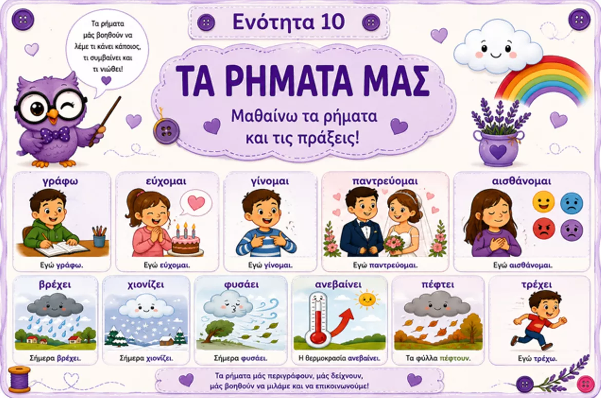 Bild in der Beschreibung des Unterrichtsmaterials Πακέτο υλικού "Όλα για την Ελληνομάθεια Α2" von Μάθε ΜΕ ελληνικά #37