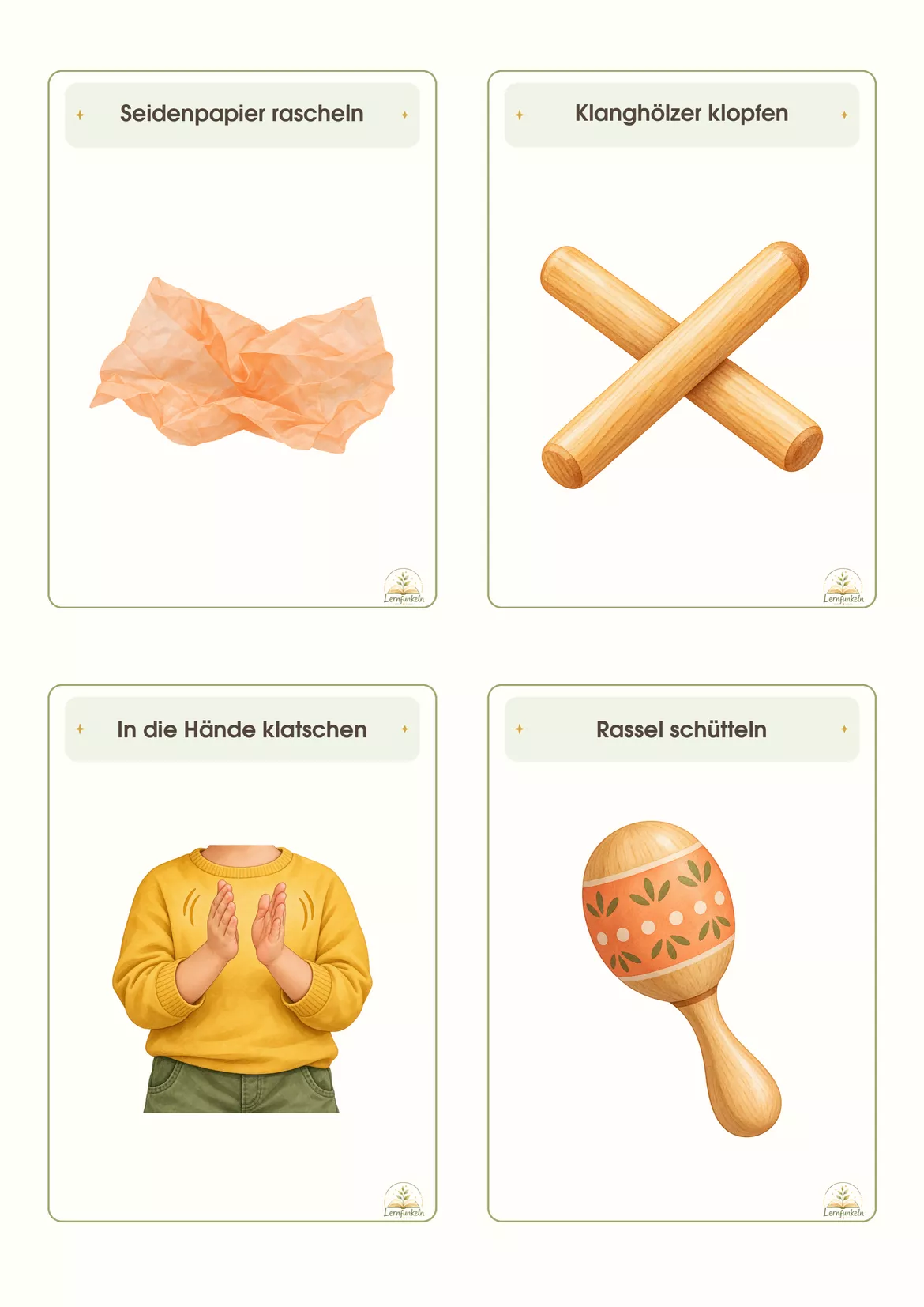 Bild in der Beschreibung des Unterrichtsmaterials Erntedank-Klanggeschichte mit Bild- und Klangkarten von Lernfunkeln Materialien #5