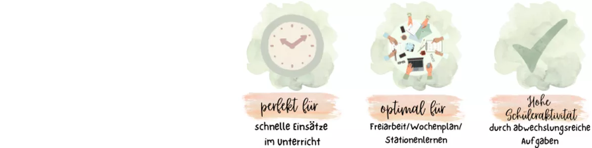 Bild in der Beschreibung des Unterrichtsmaterials Einstieg in die Berufsorientierung | Eigene Interessen und Berufe entdecken | Arbeitsheft | 9 Seiten | Klasse 7 bis 9 von FrauBliebtMittelschule #2