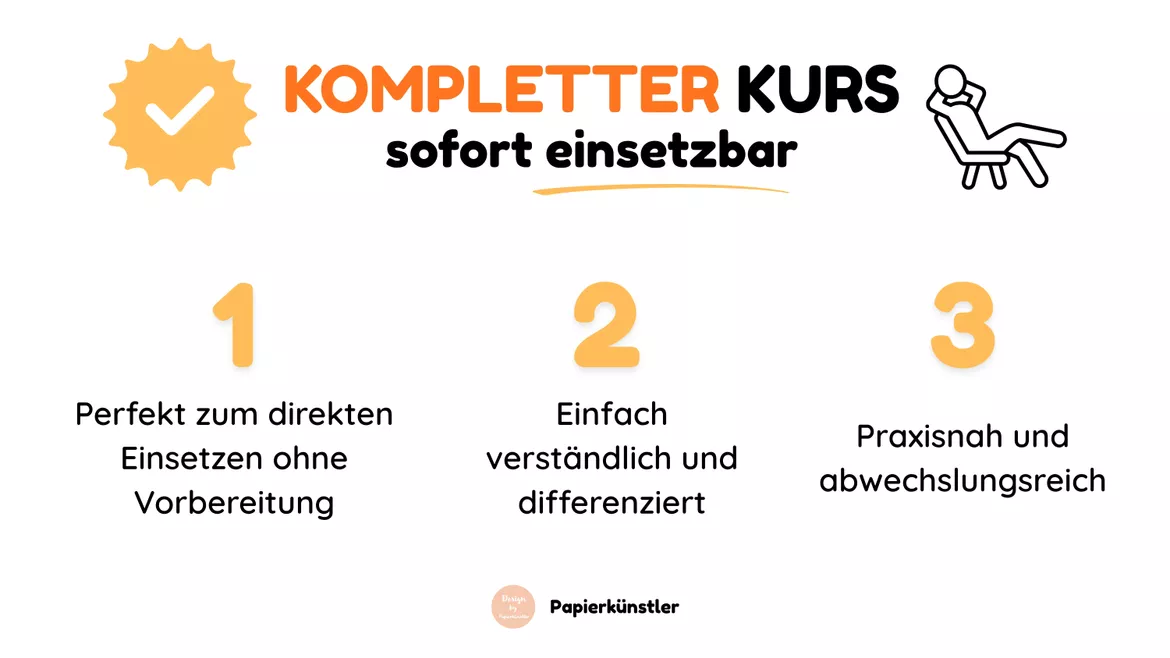Bild in der Beschreibung des Unterrichtsmaterials Kompletter PowerPoint Grundkurs für die 6./7. Klasse: Präsentationen erstellen, gestalten und animieren von Papierkünstler #1