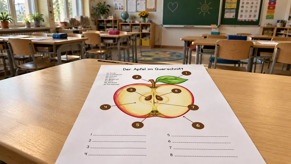 Bild in der Beschreibung des Unterrichtsmaterials Materialpaket: Der Apfel - Unterrichtsreihe, UB-Stunde und Material von CarosClass #2