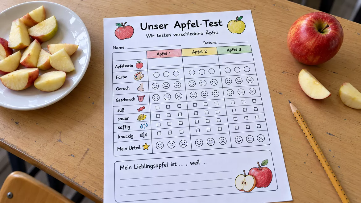 Bild in der Beschreibung des Unterrichtsmaterials Materialpaket: Der Apfel - Unterrichtsreihe, UB-Stunde und Material von CarosClass #1