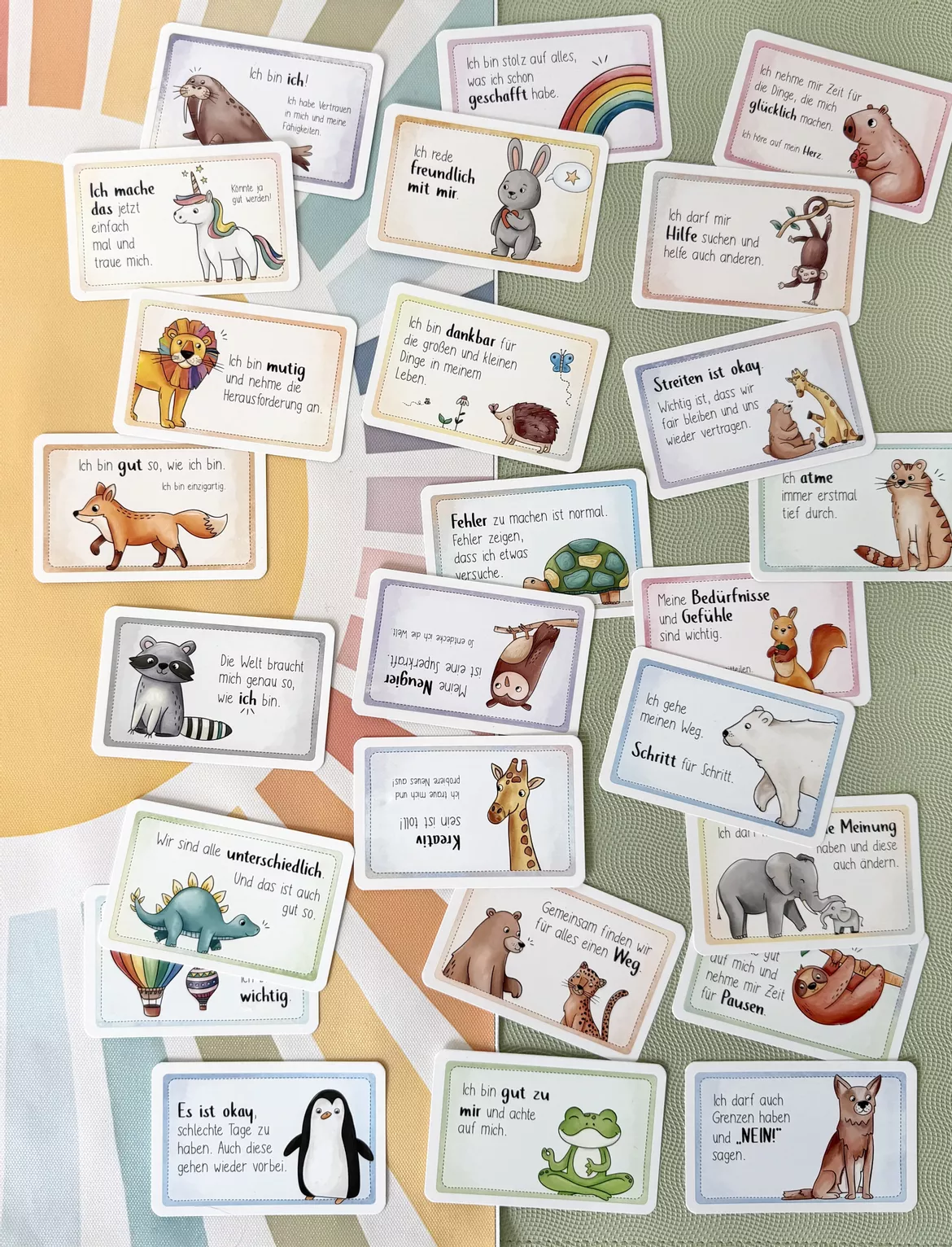 Bild in der Beschreibung des Unterrichtsmaterials @Mutmachkarten 🦊 - Materialpaket (Mutmacher, Poster, Karten & mehr) von Doodleteacher #1
