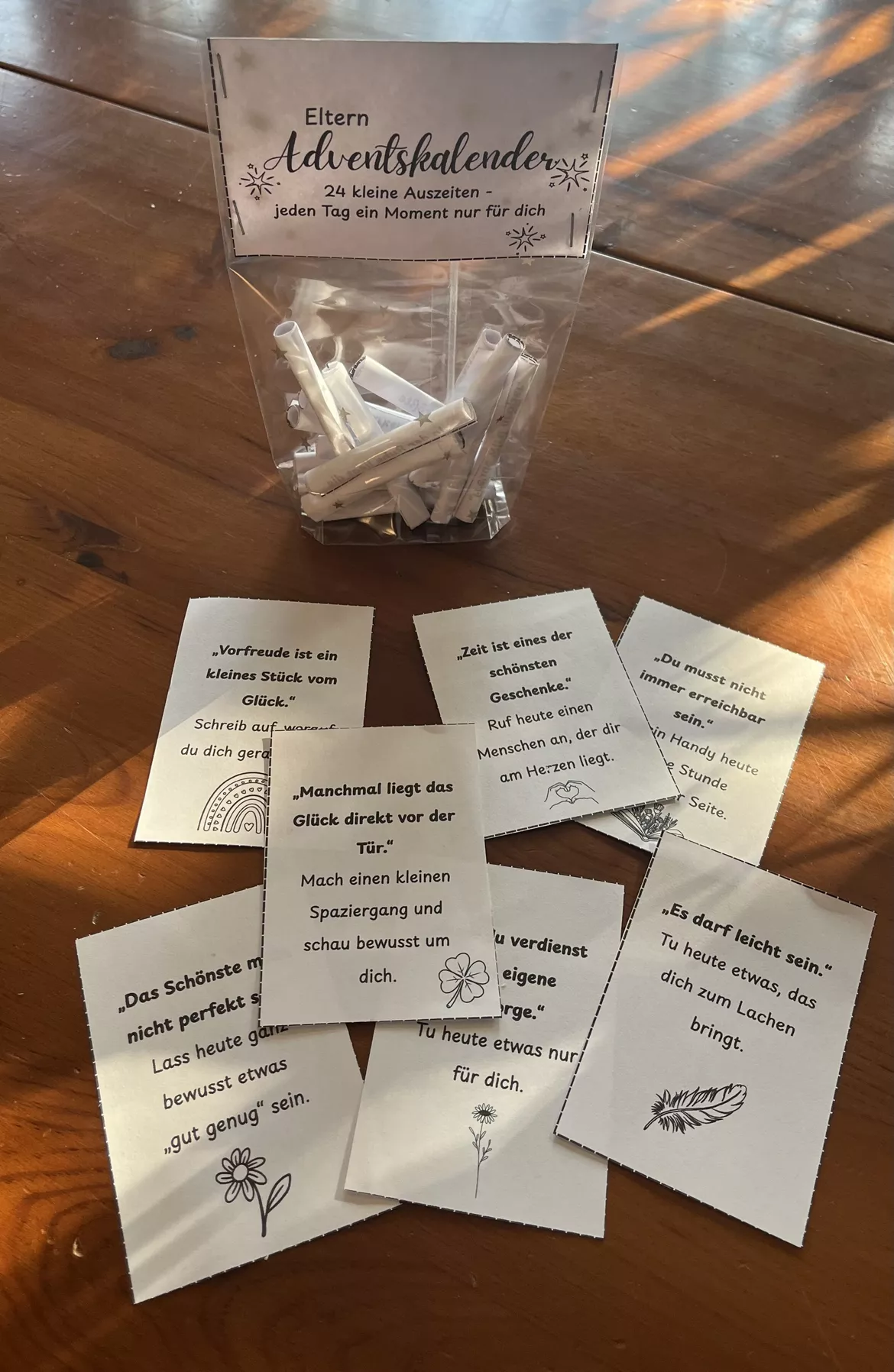 Bild in der Beschreibung des Unterrichtsmaterials Achtsamer Adventskalender für Eltern/Kolleg:innen etc. von Fr.Bachli #1