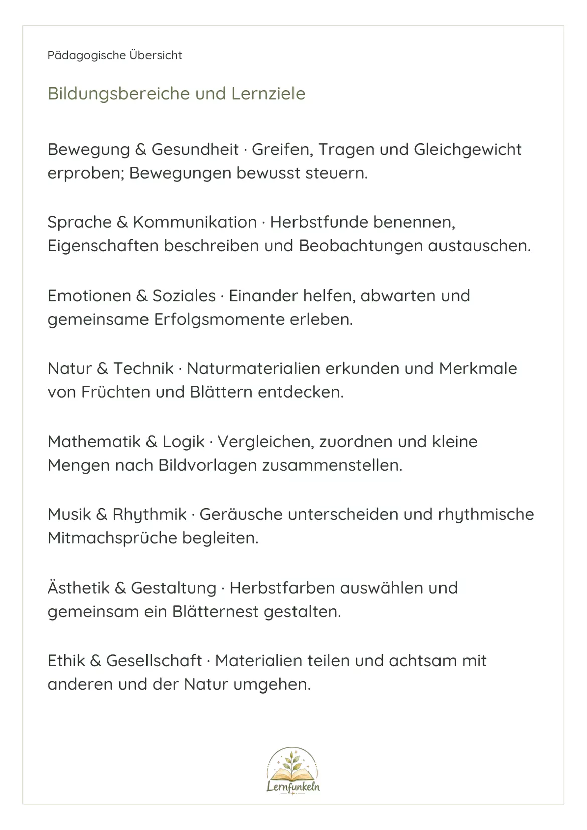 Bild in der Beschreibung des Unterrichtsmaterials 🍂Herbstspiele für den Kindergarten – Mia Maus und ihre Herbstfreunde von Lernfunkeln Materialien #4