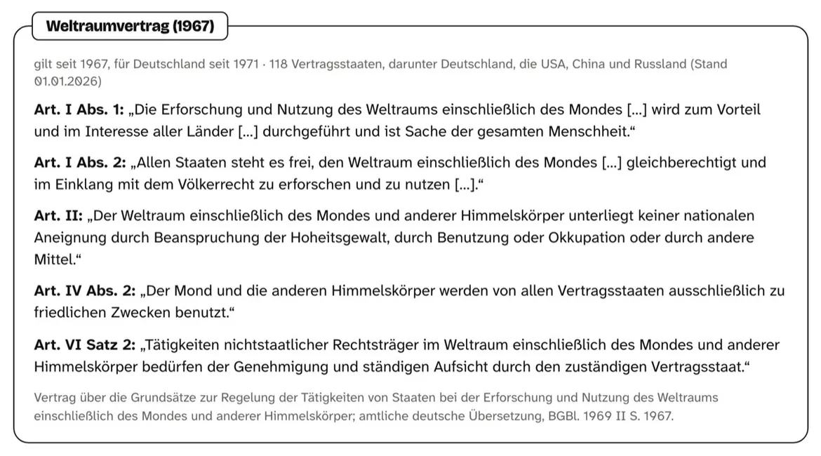 Bild in der Beschreibung des Unterrichtsmaterials Wem gehört der Mond? Weltraumrecht und Artemis – Arbeitsblätter mit Lösungen von PUSH #2