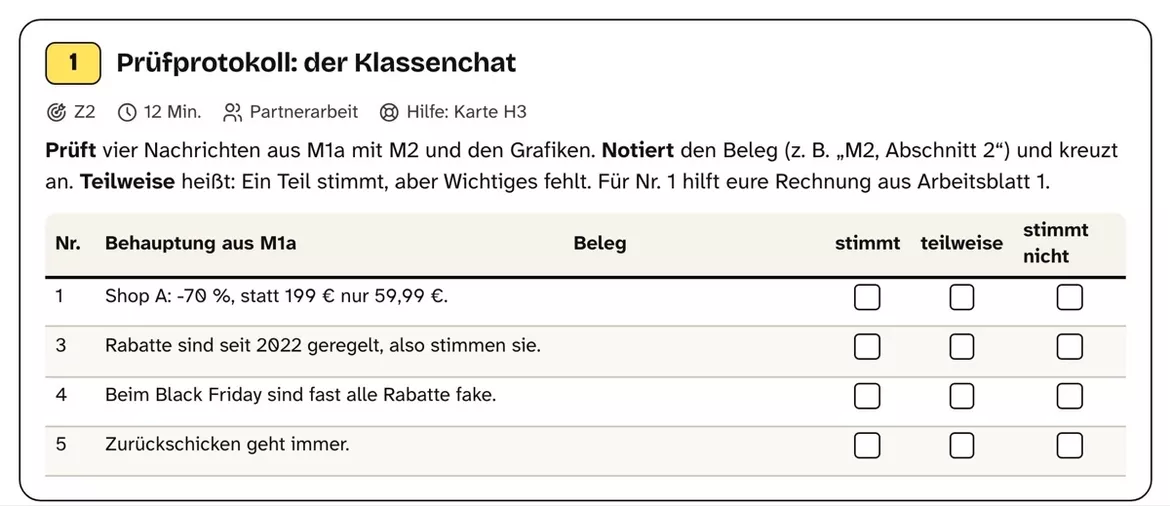 Bild in der Beschreibung des Unterrichtsmaterials Black Friday: Fake-Rabatte erkennen – Arbeitsblätter mit Lösungen, Kl. 7–8 von PUSH #2