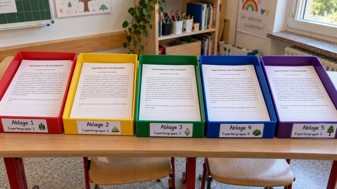Bild in der Beschreibung des Unterrichtsmaterials Materialpaket: Stockwerke des Waldes – Unterrichtsreihe, UB-Stunde und Material von CarosClass #2