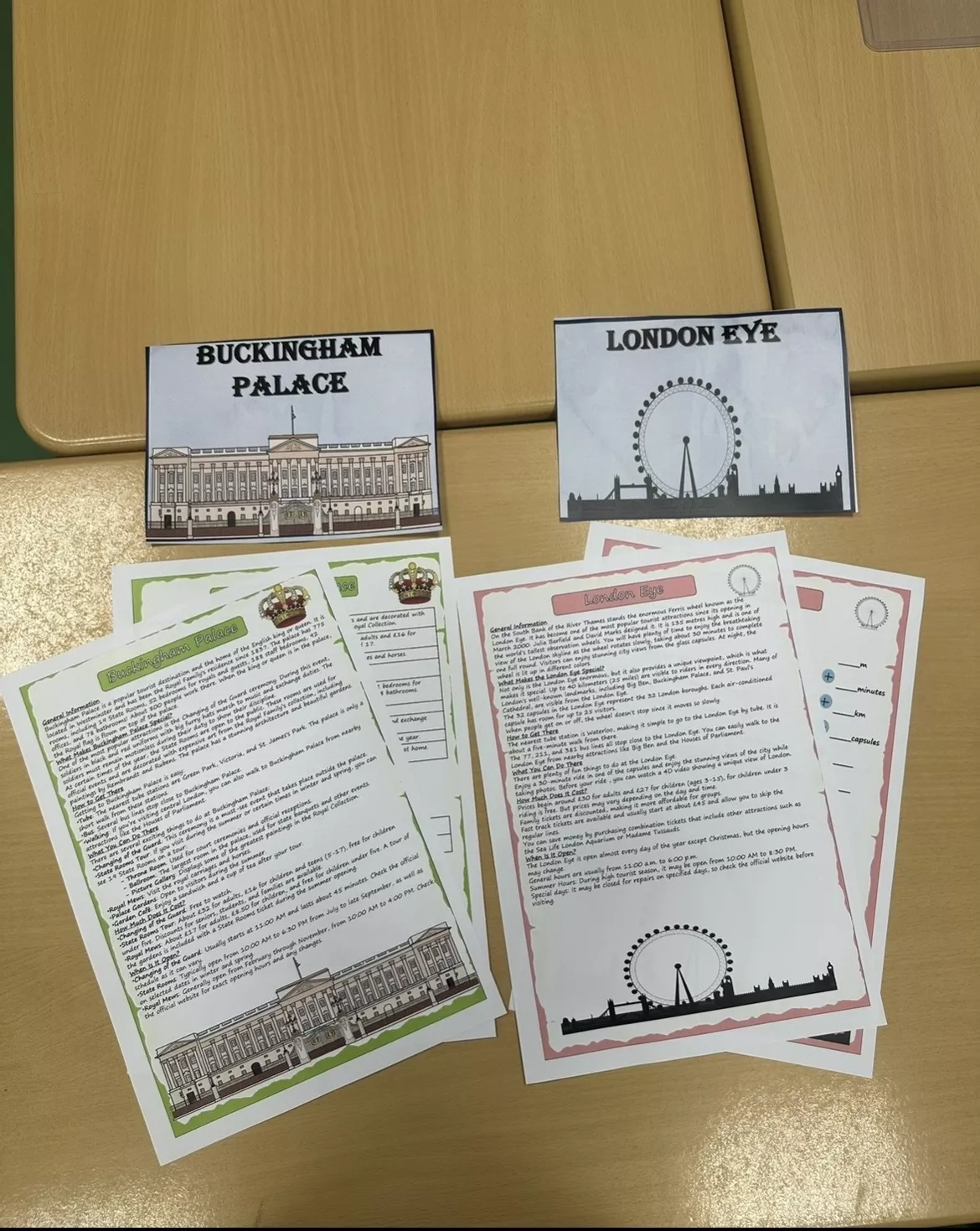 Bild in der Beschreibung des Unterrichtsmaterials Escape Room: Sightseeing in London von Teacher