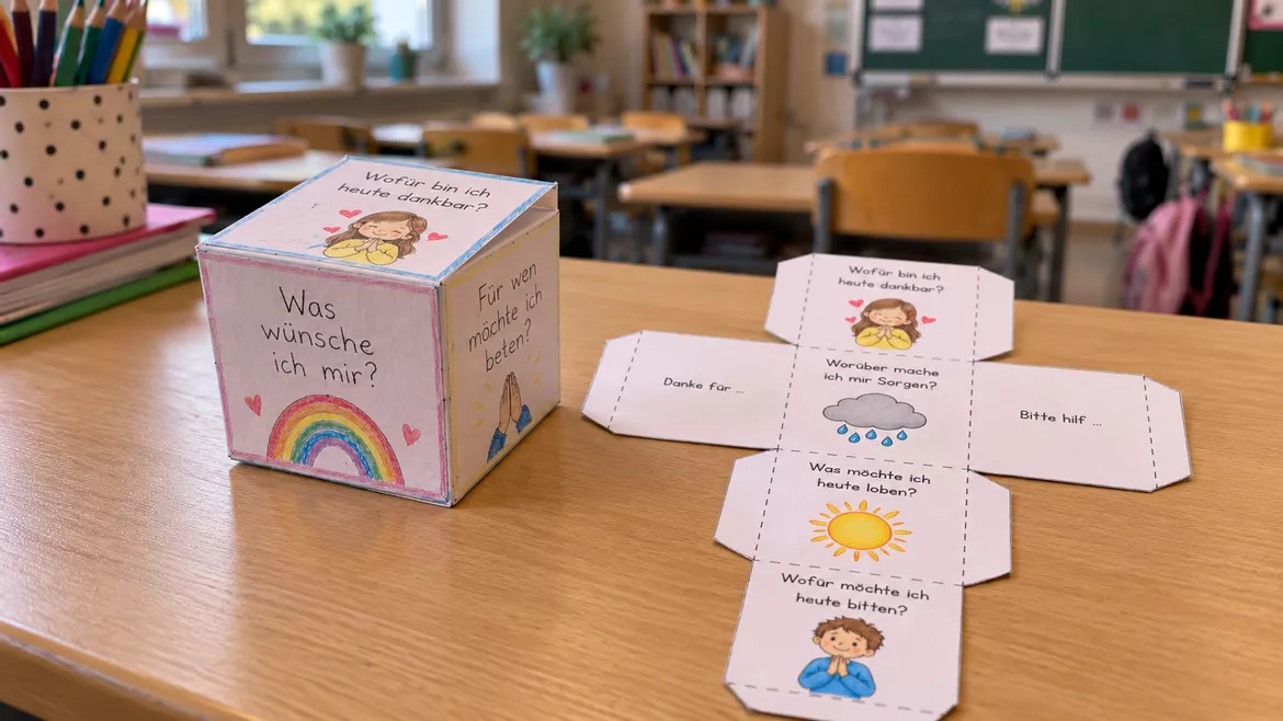 Bild in der Beschreibung des Unterrichtsmaterials Materialpaket: Beten – Unterrichtsreihe, UB-Stunde und Material von CarosClass #2