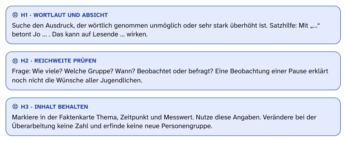 Bild in der Beschreibung des Unterrichtsmaterials Total übertrieben? Schlagzeilen prüfen – Arbeitsblätter Kl. 7–8 von PUSH #2