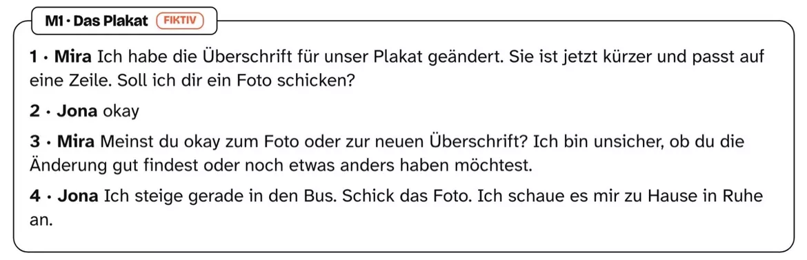 Bild in der Beschreibung des Unterrichtsmaterials Nur okay? Nachrichten verstehen – Arbeitsblätter Kl. 5–6 von PUSH #1