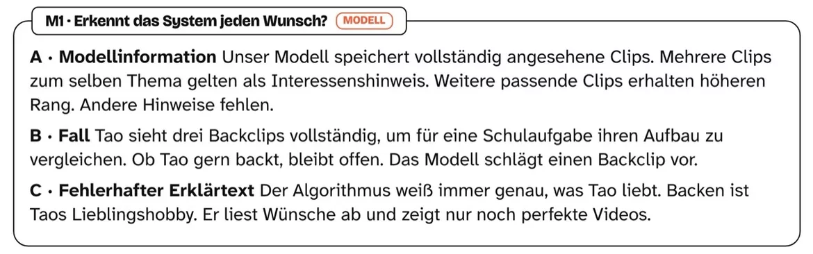 Bild in der Beschreibung des Unterrichtsmaterials Erklärtext-Check: Feed-Modelle präzise beschreiben – Arbeitsblätter Kl. 7–8 von PUSH #1