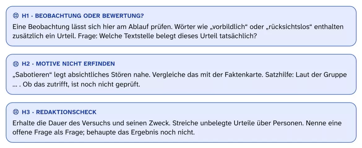 Bild in der Beschreibung des Unterrichtsmaterials Wortwahl macht Wirkung: Fair formulieren – Arbeitsblätter Kl. 7–8 von PUSH #2