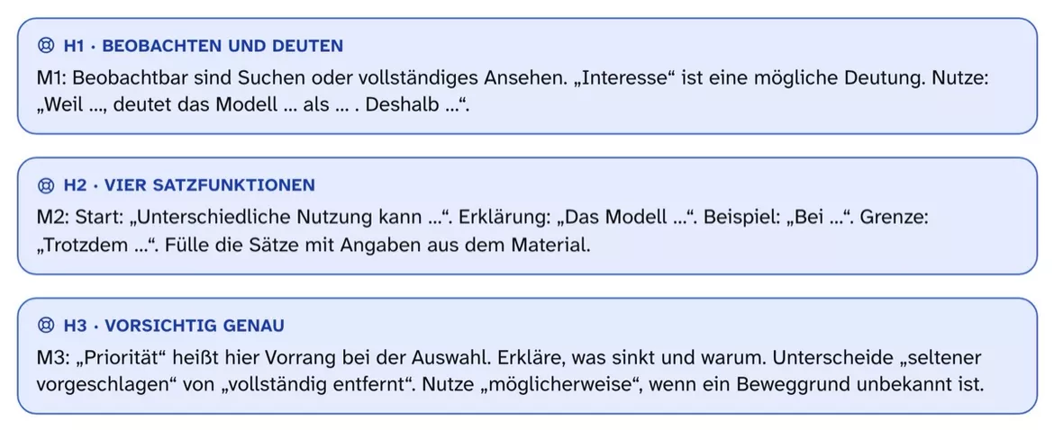 Bild in der Beschreibung des Unterrichtsmaterials Warum Feeds anders aussehen: Erklärtexte schreiben – Arbeitsblätter Kl. 7–8 von PUSH #2