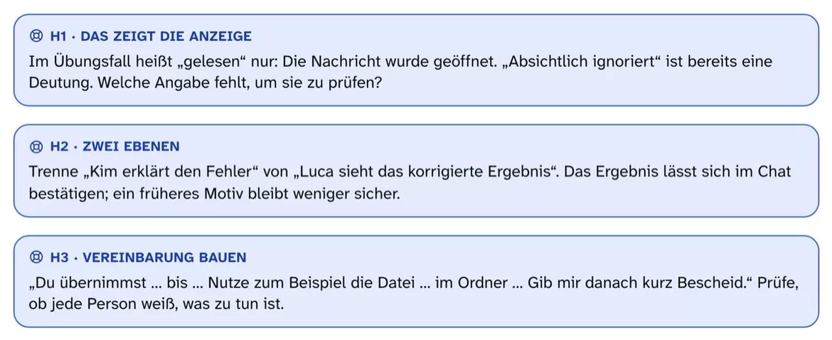 Bild in der Beschreibung des Unterrichtsmaterials Gelesen. Und jetzt? Fair im Chat klären – Arbeitsblätter Kl. 5–6 von PUSH #2