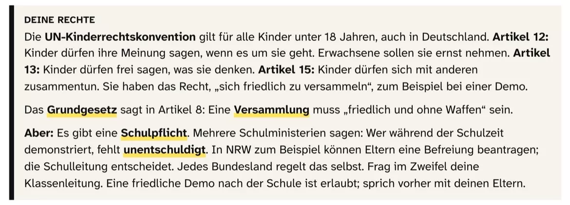 Bild in der Beschreibung des Unterrichtsmaterials Schülerproteste in Frankreich und Europa – einfache Arbeitsblätter, Kl. 5–7 von PUSH #1