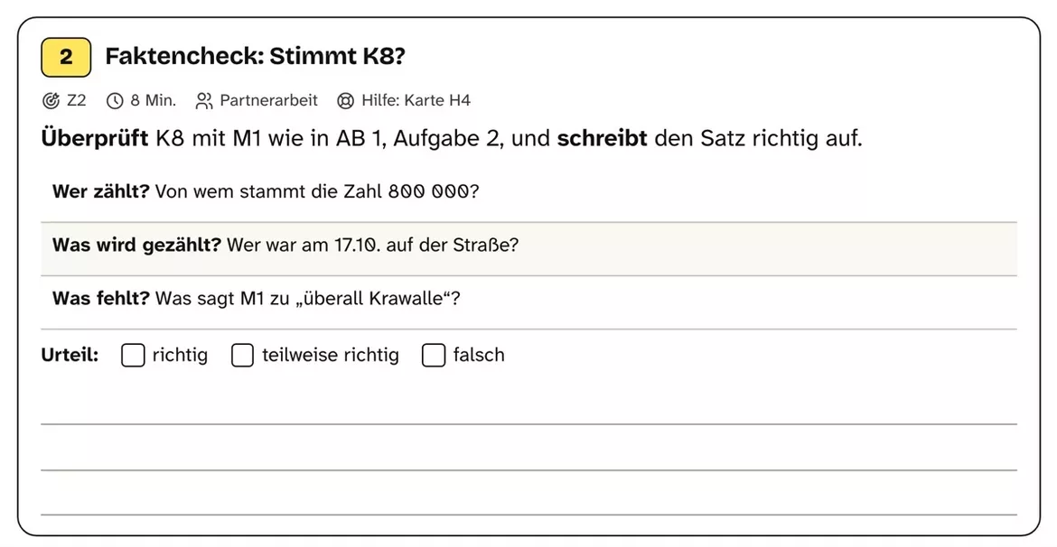 Bild in der Beschreibung des Unterrichtsmaterials Schülerproteste in Frankreich und Europa: Arbeitsblätter mit Lösungen, Kl. 8–10 von PUSH #2