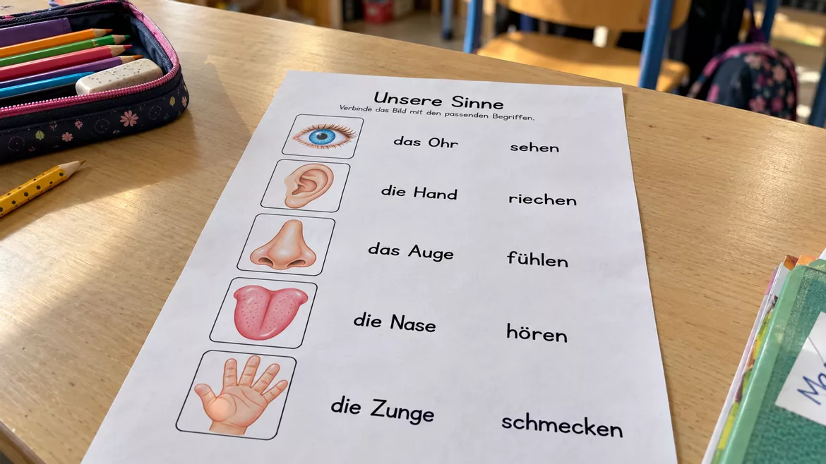 Bild in der Beschreibung des Unterrichtsmaterials Materialpaket: Unsere Sinne – Unterrichtsreihe, UB-Stunde und Material von CarosClass #3