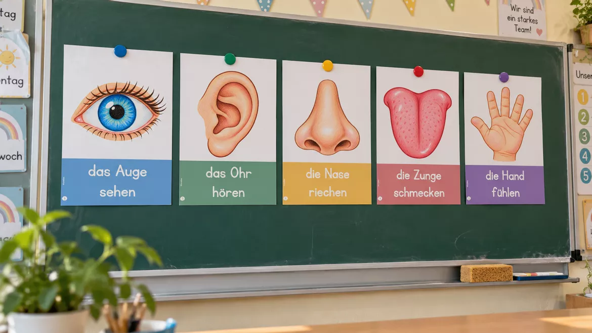 Bild in der Beschreibung des Unterrichtsmaterials Materialpaket: Unsere Sinne – Unterrichtsreihe, UB-Stunde und Material von CarosClass #1