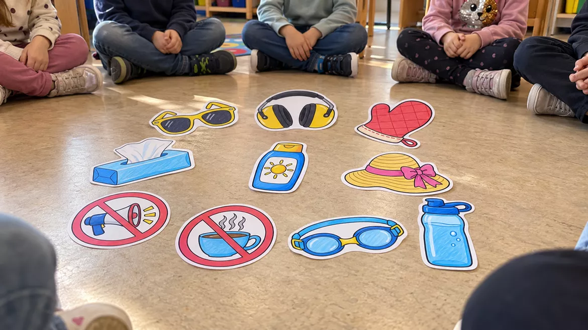 Bild in der Beschreibung des Unterrichtsmaterials Materialpaket: Unsere Sinne – Unterrichtsreihe, UB-Stunde und Material von CarosClass #2