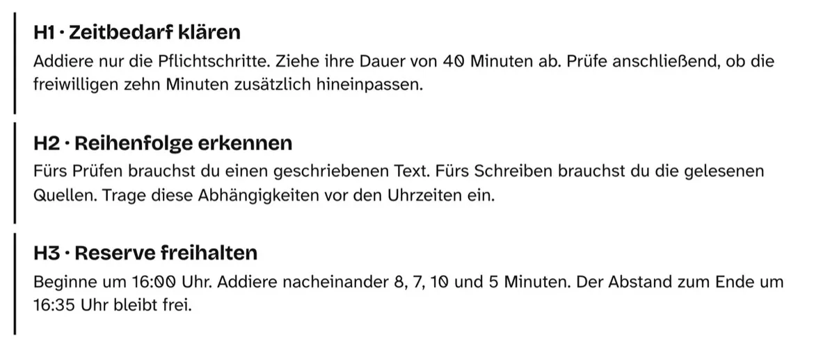 Bild in der Beschreibung des Unterrichtsmaterials Einen Ablauf planen – Arbeitsblätter mit Lösungen Kl. 5–6 von PUSH #2