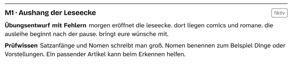 Bild in der Beschreibung des Unterrichtsmaterials Großschreibung prüfen – Arbeitsblätter mit Lösungen Kl. 6–7 von PUSH #1