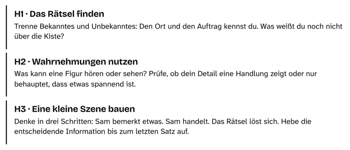 Bild in der Beschreibung des Unterrichtsmaterials Spannend weitererzählen – Arbeitsblätter mit Lösungen Kl. 6–7 von PUSH #2
