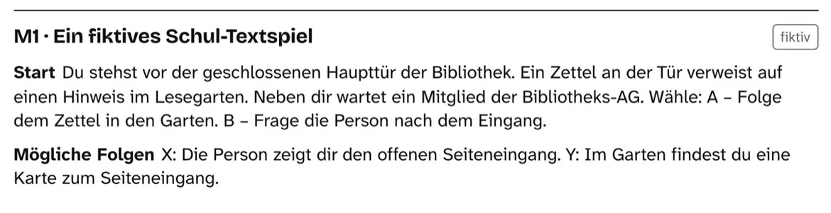 Bild in der Beschreibung des Unterrichtsmaterials Textspiel schreiben – Arbeitsblätter mit Lösungen Kl. 6–7 von PUSH #1