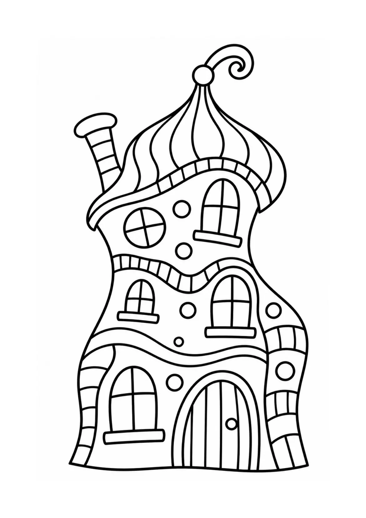 Bild in der Beschreibung des Unterrichtsmaterials Materialpaket: Hundertwasser im Winter – Unterrichtsreihe, UB-Stunde und Material von CarosClass #3