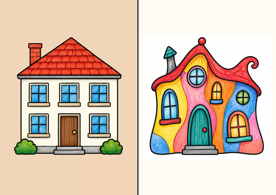 Bild in der Beschreibung des Unterrichtsmaterials Materialpaket: Hundertwasser im Winter – Unterrichtsreihe, UB-Stunde und Material von CarosClass #2