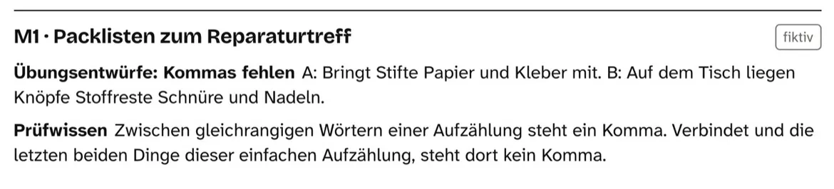Bild in der Beschreibung des Unterrichtsmaterials Kommas setzen – Arbeitsblätter mit Lösungen Kl. 6–7 von PUSH #1