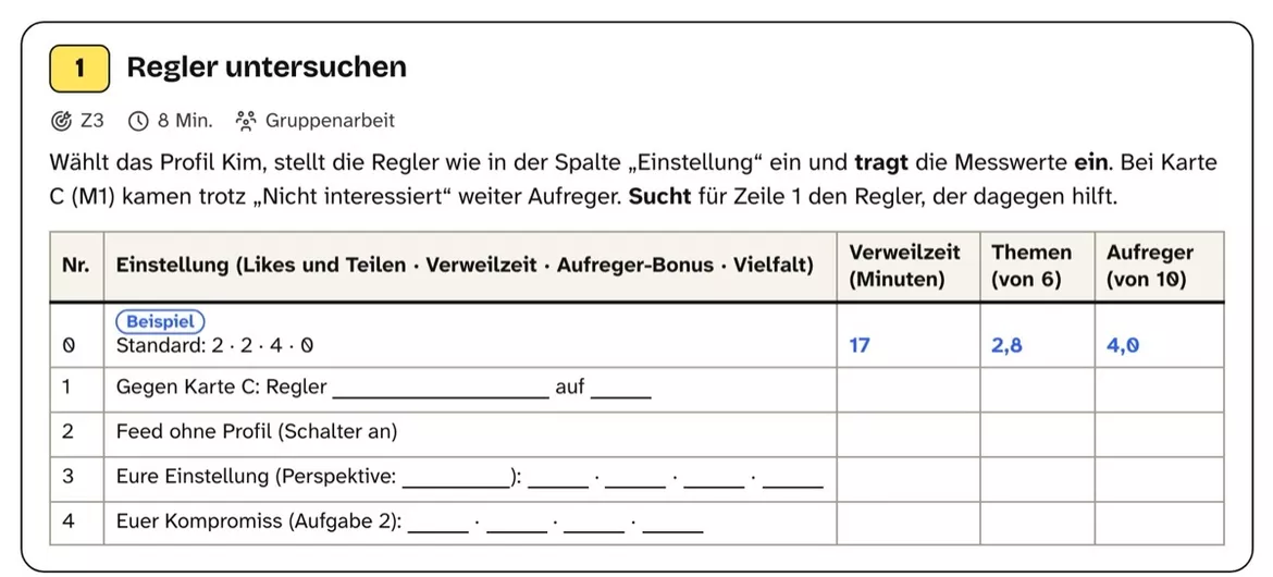 Bild in der Beschreibung des Unterrichtsmaterials Social-Media-Algorithmen: Wie Feeds lernen von PUSH #2